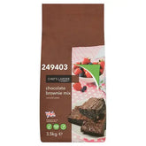 Chef's Larder Chocolate Brownie Mix 3.5kg  Adomoo